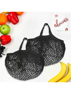 Сумка авоська 34х34 см, 2 штуки TAKE IT EASY 248450546 купить за 591 ₽ в интернет‑магазине Wildberries