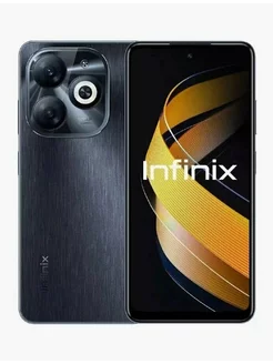 Смартфон Infinix SMART 8 Pro 4/256Gb Timber Black Infinix 248473127 купить за 11 030 ₽ в интернет-магазине Wildberries