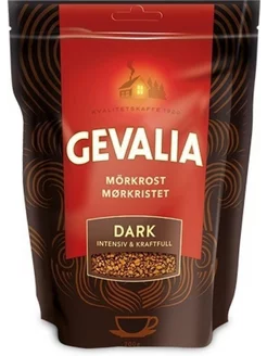 Кофе растворимый Гевалия Dark 200г GEVALIA 248478306 купить за 959 ₽ в интернет-магазине Wildberries