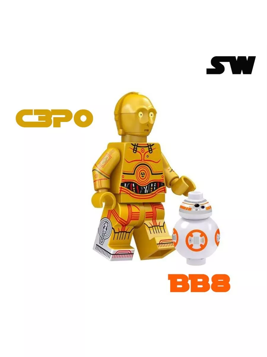 C3PO BB8 Action figure toy 248511123 Wildberries