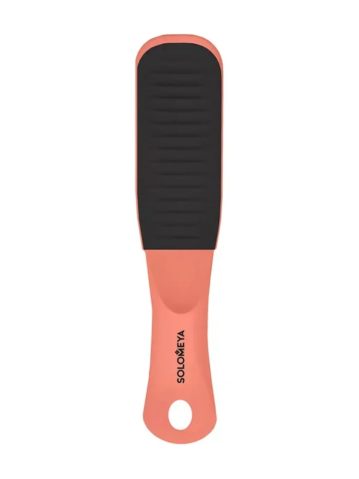 Solomeya Педикюрная пилка с микромассажем Черный оникс 80 150 грит, черный
