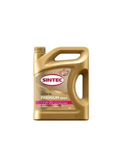 Моторное масло SINTEC PREMIUM 9000 5W-30 SL CF A5 B5 4 л SINTEC 248546160 купить за 2 493 ₽ в интернет-магазине Wildberries