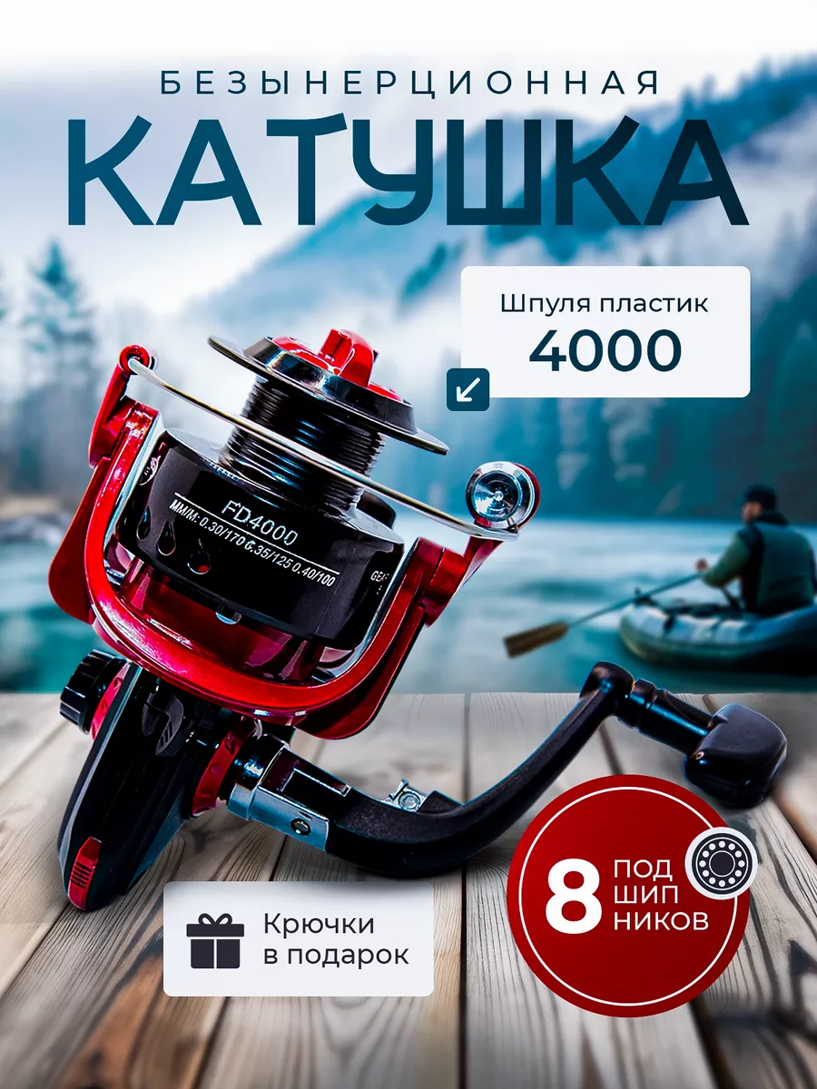 Катушка для летней рыбалки...