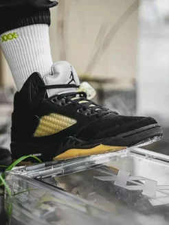 Кроссовки Air Jordan 5 retro Джорданы высокие спортивные