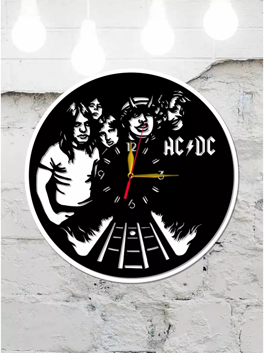 Настенные часы AC/DC, Ангус Янг — фото 4