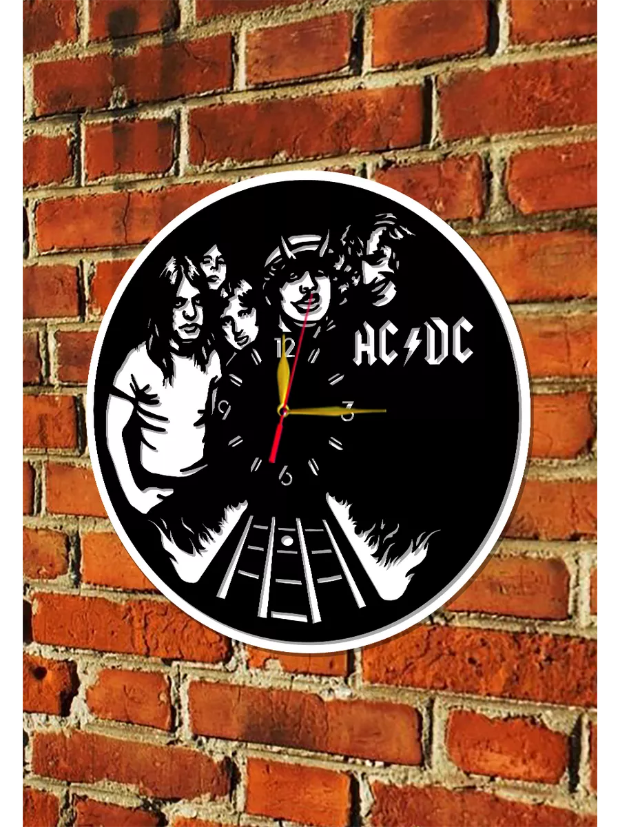 Настенные часы AC/DC, Ангус Янг — фото 5