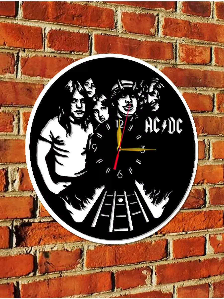 Настенные часы AC/DC, Ангус Янг — фото 6