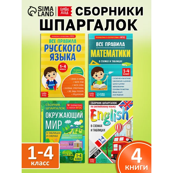 Шпаргалки для начальной школы