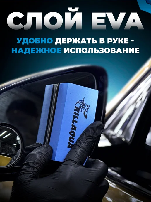 Аппликатор для нанесения защитных покрытий XL, голубой, фото 3