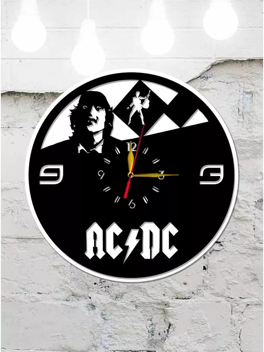 Настенные часы AC/DC, Ангус Янг — фото 4