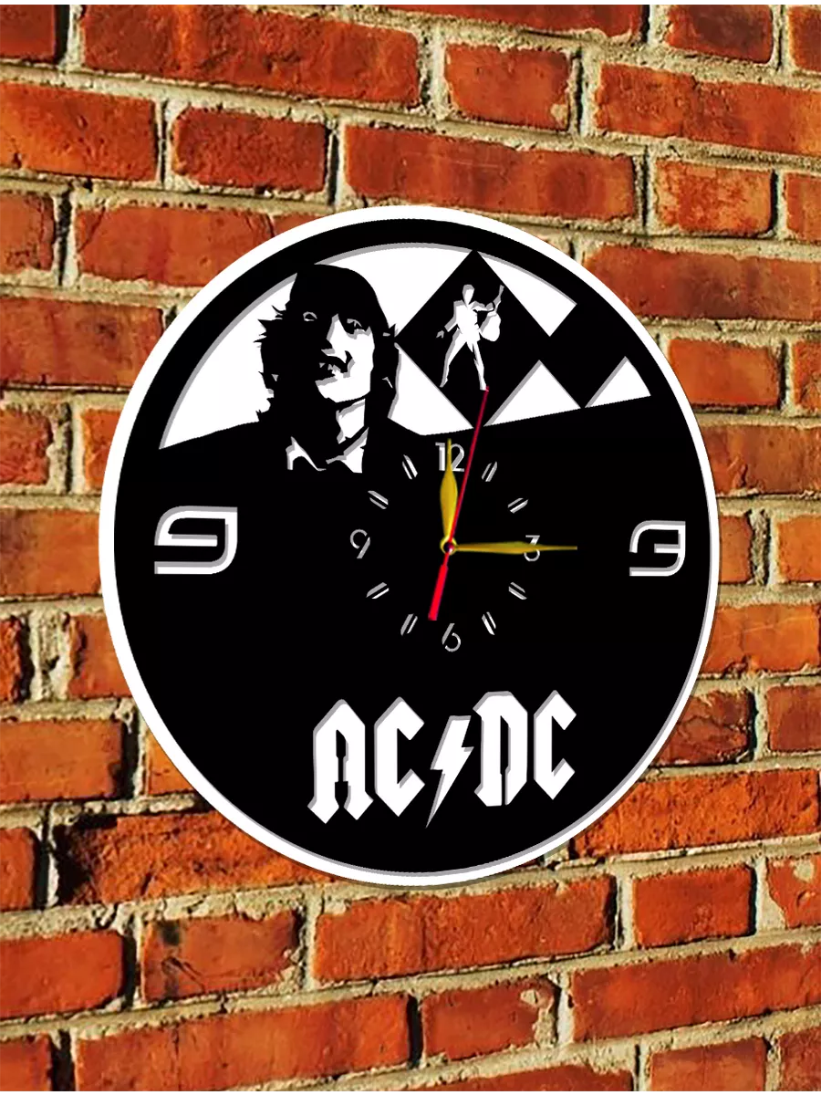 Настенные часы AC/DC, Ангус Янг — фото 6