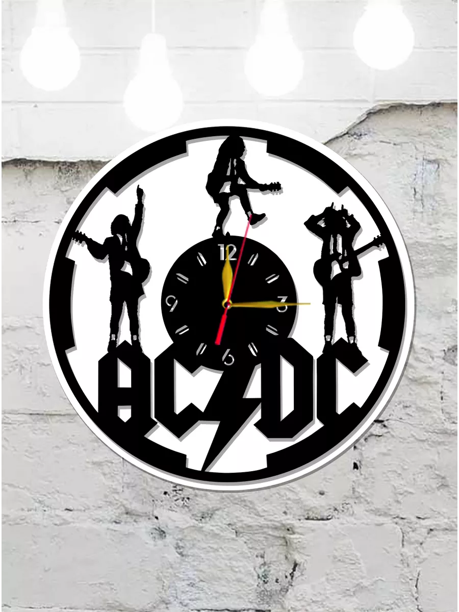 Настенные часы AC/DC, Брайан Джонсон — фото 4