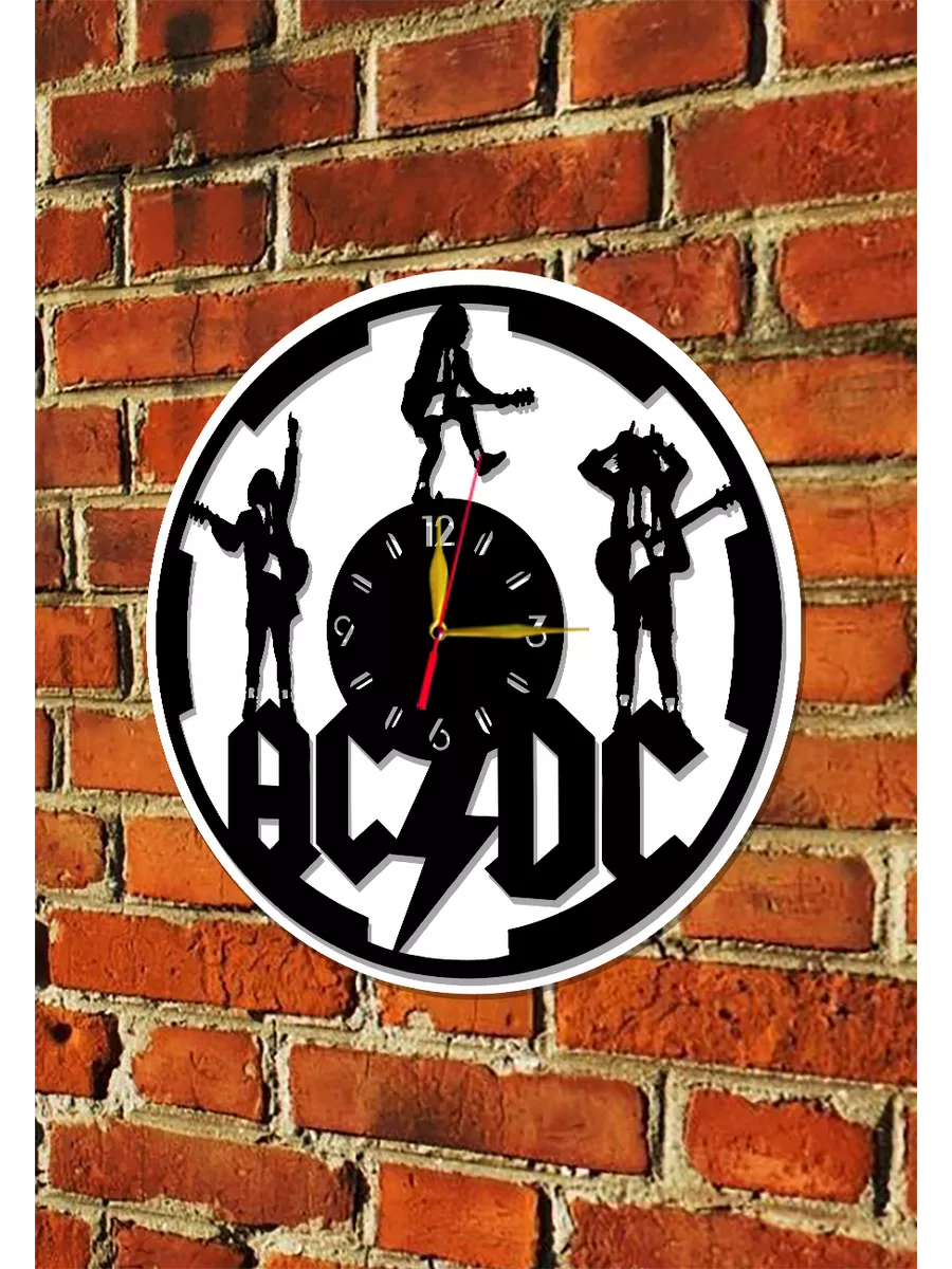 Настенные часы AC/DC, Брайан Джонсон — фото 5