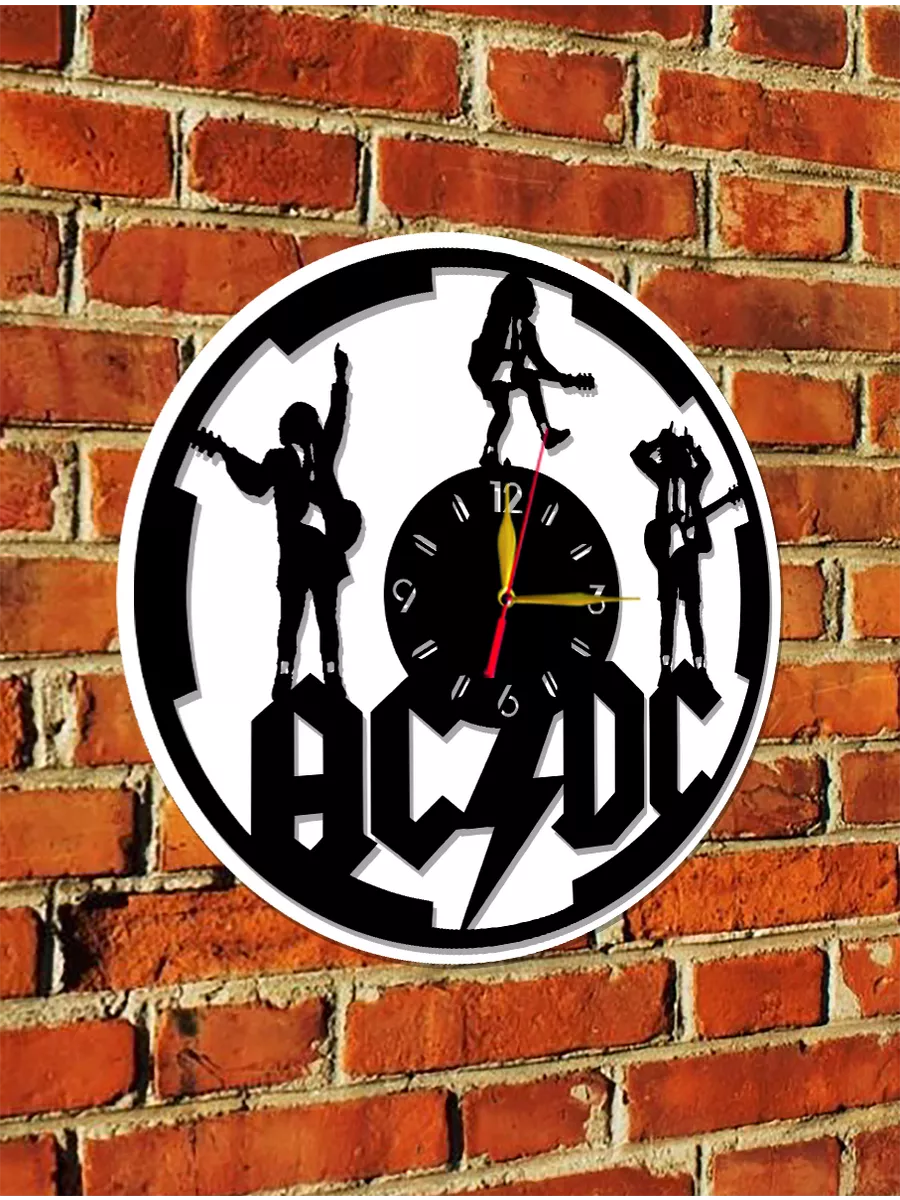 Настенные часы AC/DC, Брайан Джонсон — фото 6
