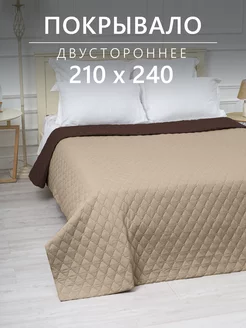 Покрывало Евро 210х240 см Двухстороннее Алиса by Goldtex 248659398 купить за 1 705 ₽ в интернет-магазине Wildberries