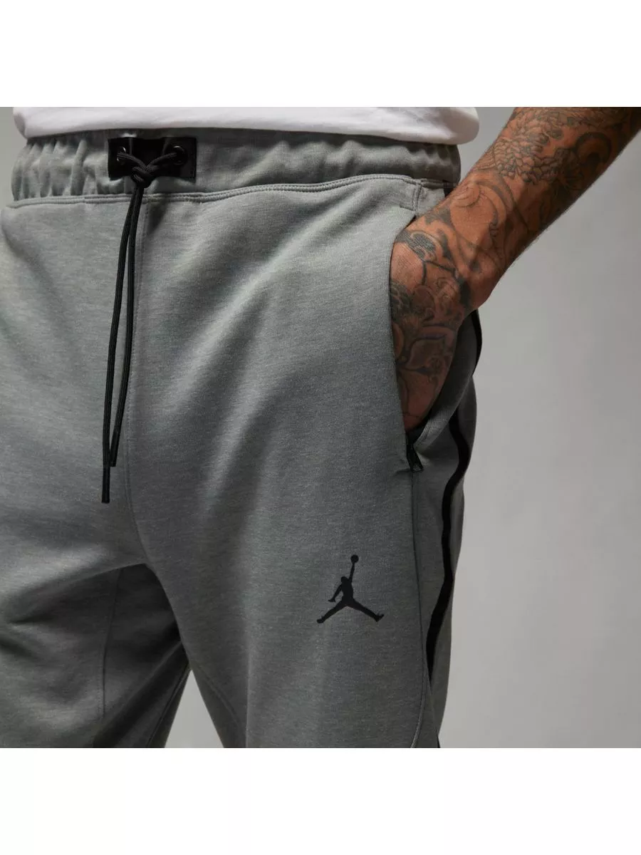 Nike Jordan Dri-FIT Air Fleece Jogger Men's Pants Black Size XL hotsell New