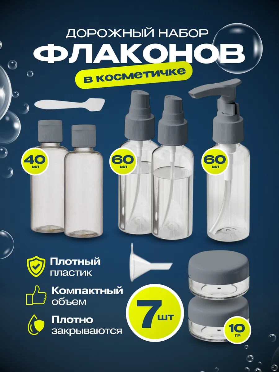 Дорожный набор флаконов