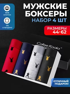 Трусы боксеры набор Cafee Koaia 248766649 купить за 1 180 ₽ в интернет-магазине Wildberries