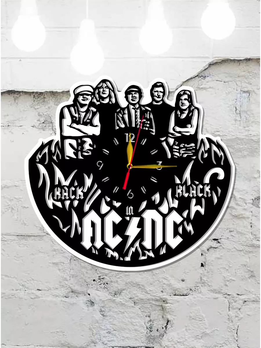 Настенные часы AC/DC, Клифф Уильямс — фото 4