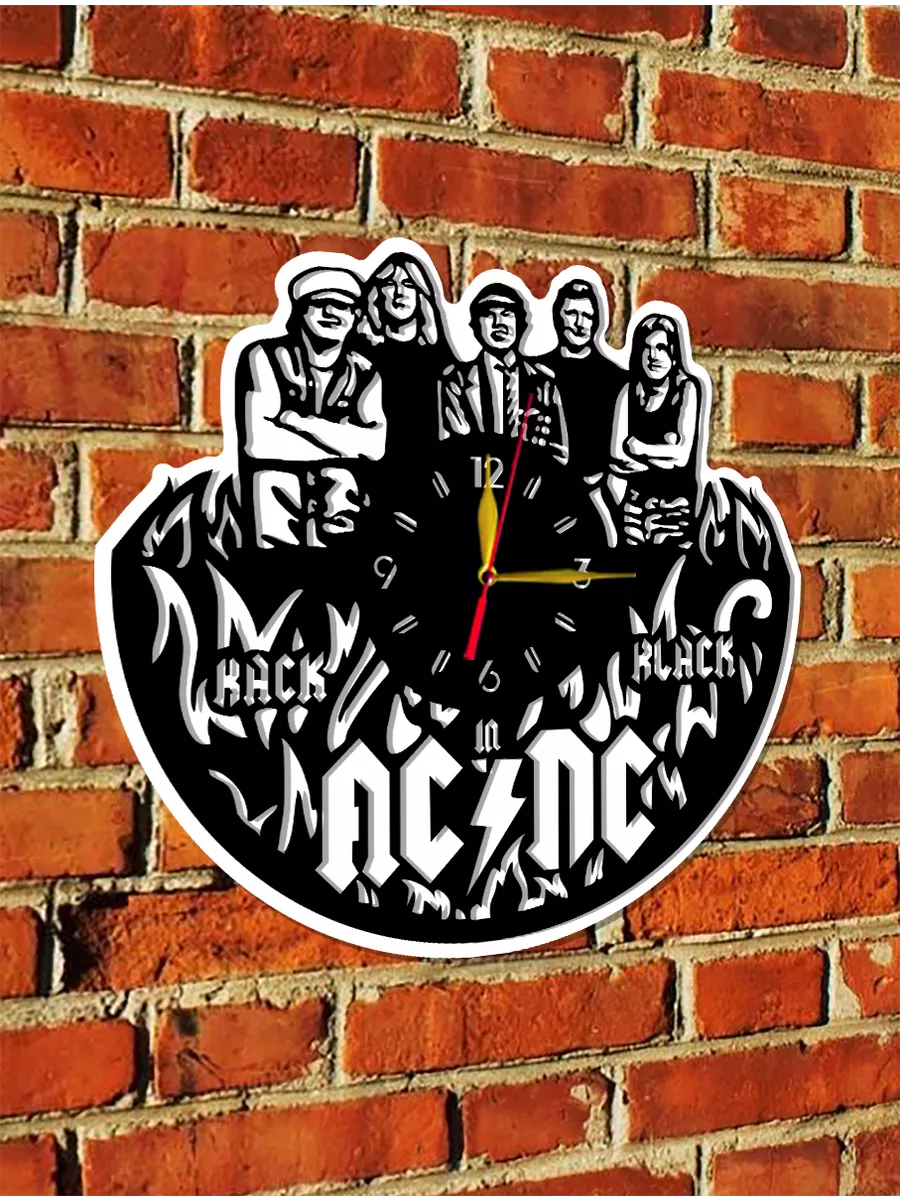 Настенные часы AC/DC, Клифф Уильямс — фото 6