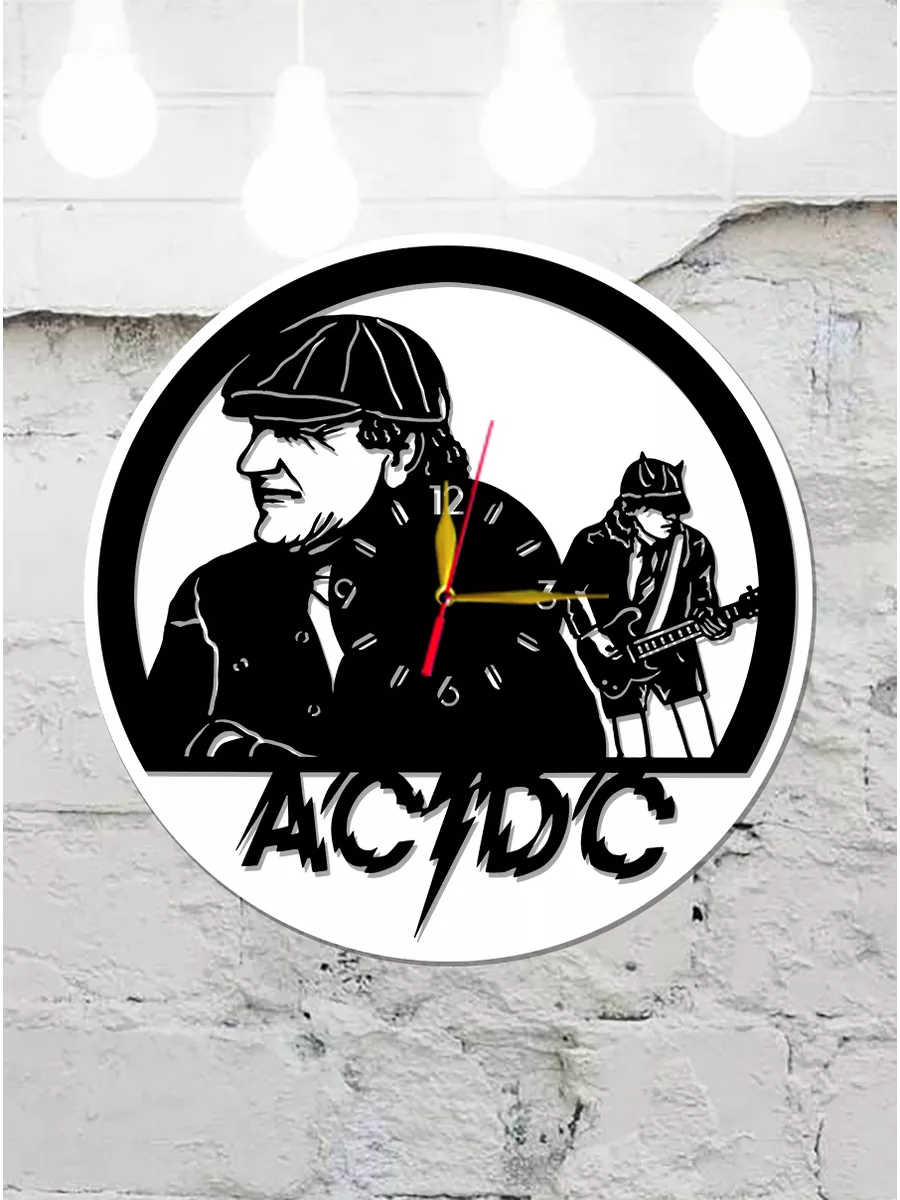 Настенные часы AC/DC, Ангус Янг — фото 4