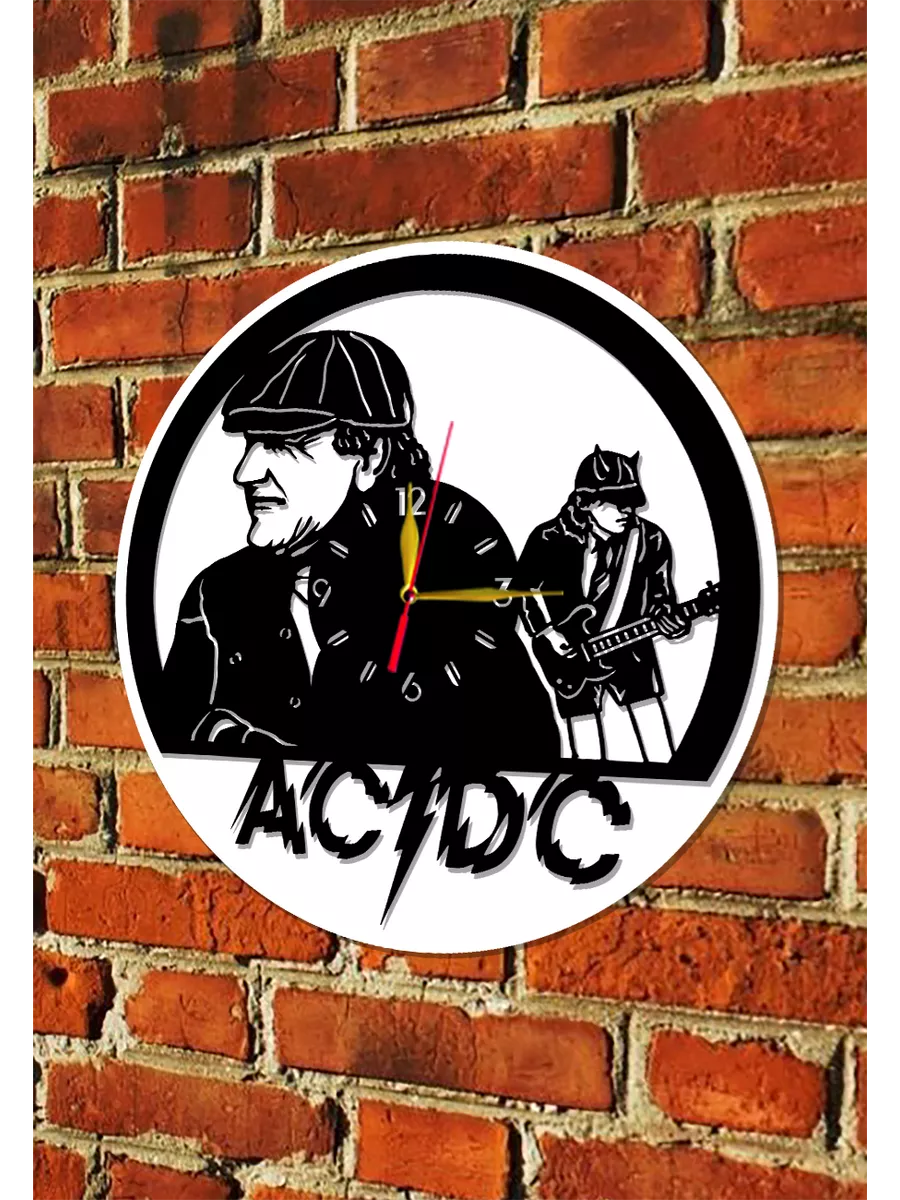 Настенные часы AC/DC, Ангус Янг — фото 5