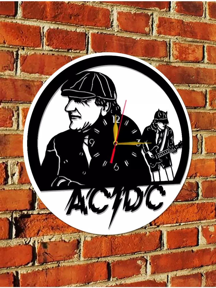 Настенные часы AC/DC, Ангус Янг — фото 6