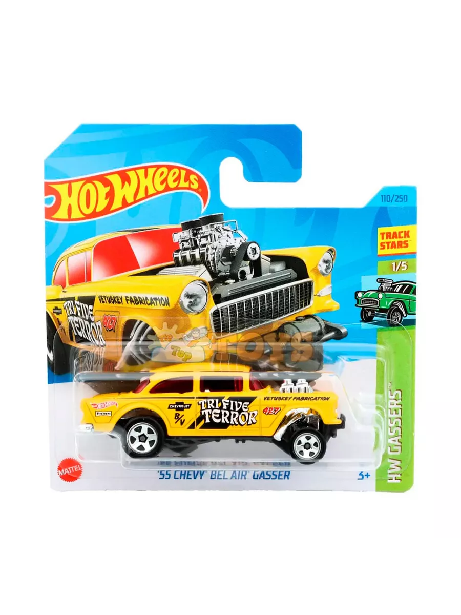 55 CHEVY BEL AIR GASSER 5785 HKH61 Hot Wheels 248792355 628 Wildberries