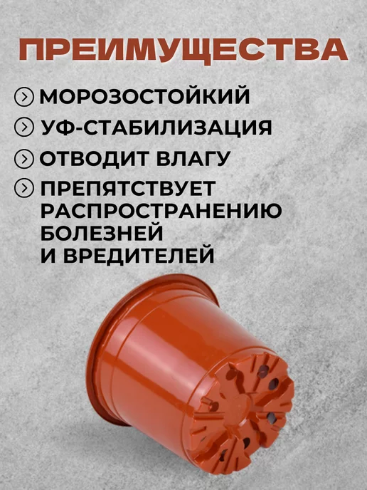Аминатрейд Горшки для рассады 3 л, 50 шт мягкие, 1 л, 30 шт, фото 2