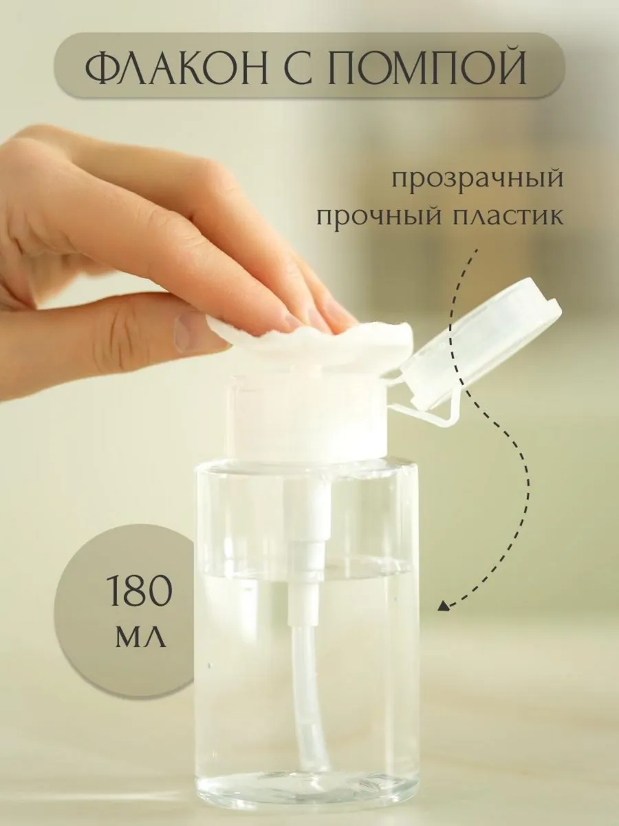 Флакон с помпой дозатором...