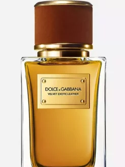 Dolce Gabbana Velvet Exotic Leather