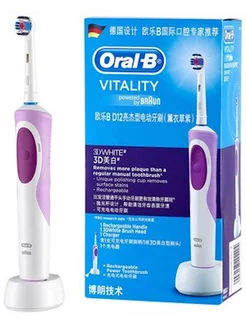 Электрическая зубная щетка ORAL-B Vitality 248833366 купить за 1 764 ₽ в интернет-магазине Wildberries