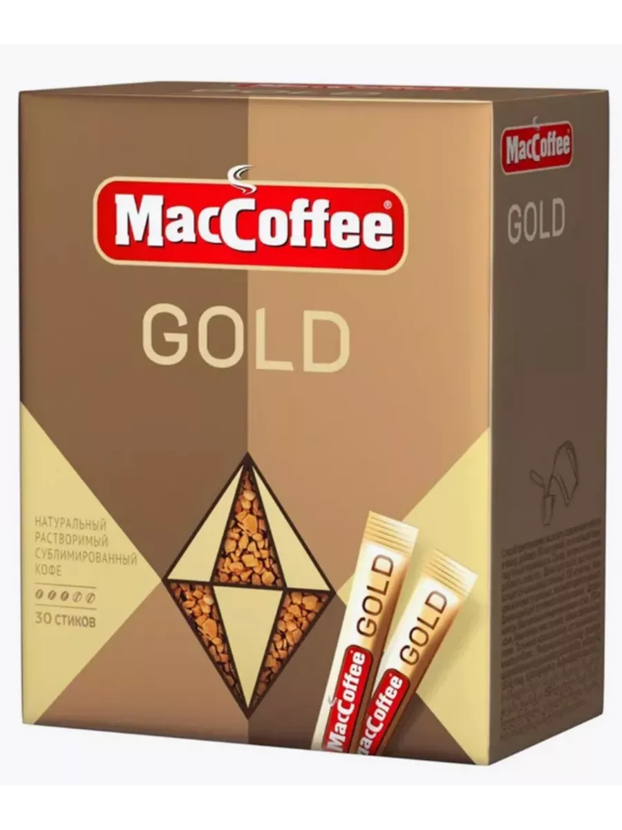 Кофе MacCoffee Gold, 1,8 г*30шт