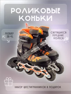 Роликовые коньки размер 38-41 L