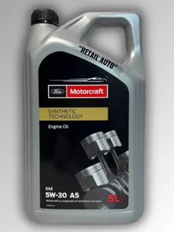 Форд Motorcraft A5 5W30 5л Моторное масло, синтетика