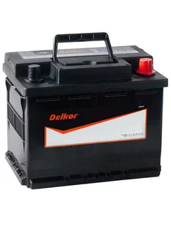 Аккумулятор DELKOR 65R+ 12V 65Ач 640А 242x175x190 обр.пол