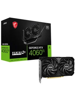 Видеокарта RTX 4060 Ti 8ГБ (RTX 4060 Ti 8G VENTUS 2X BLACK E MSI 248937386 купить за 38 607 ₽ в интернет-магазине Wildberries