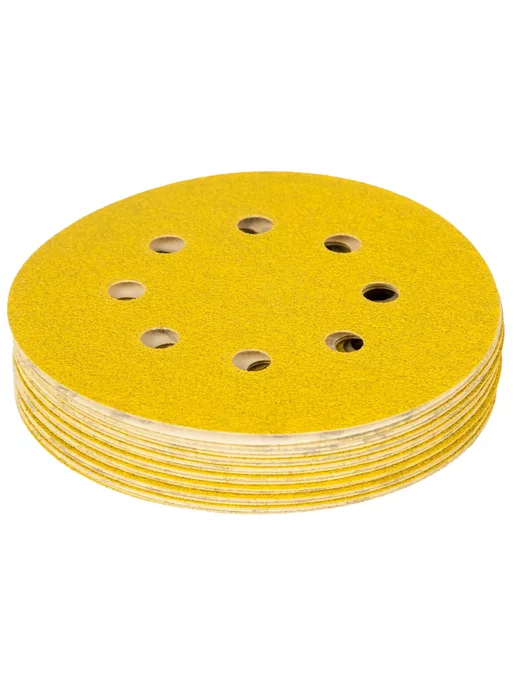 TILFLEX D125 мм Р320 (10 шт) Круг шлифовальный на липучке, 10 шт, фото 5