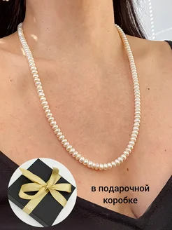 Жемчужное ожерелье натуральное Jewelry a vento 249002940 купить за 5 686 ₽ в интернет-магазине Wildberries