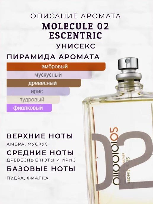 MARIS PARFUM Распив духов по мотивам Molecules 02, 50 мл, фото 2