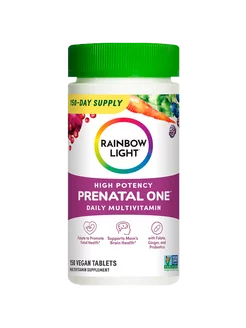 Prenatal One, мультивитамины для беременных, 150 таблеток Rainbow Light 249078353 купить за 8 066 ₽ в интернет-магазине Wildberries