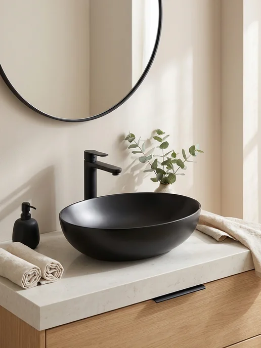 Ceramicanova Раковина в ванную накладная Element 51х39,5 см, вариант, фото 8