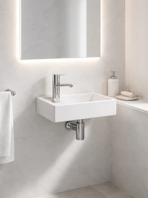 Ceramicanova Раковина в ванную подвесная Element, 49,5х35 см, 40.7x21.7 см, фото 8