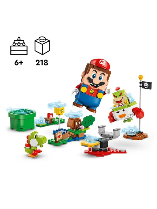 LEGO Приключения с Марио Super Mario 71439, красный, фото 2