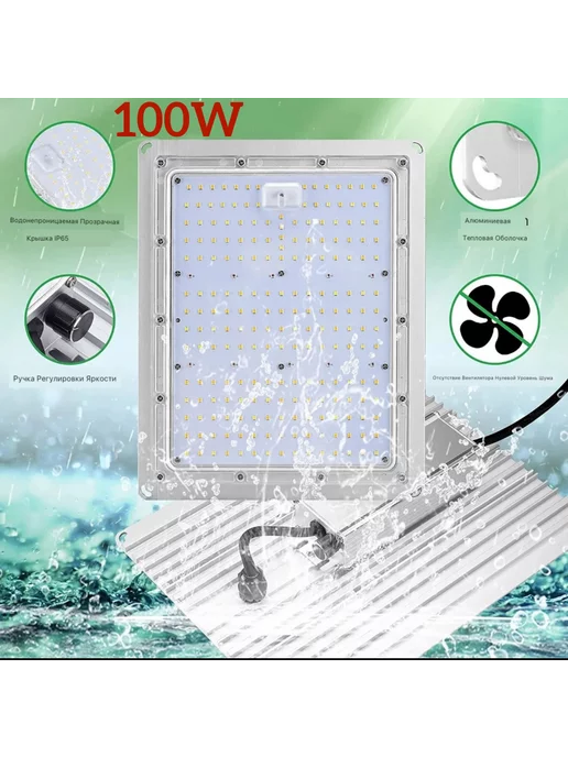 growfaster Квантум борд 100 Вт для гроубокса,Quantum board Samsung 100w, 100 Вт, 100 Вт, фото 2