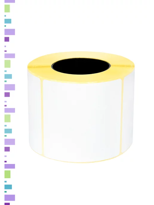 B-MALL Этикетки ПОЛУГЛЯНЕЦ 58х60 - 1 шт, 58x60, 1 шт