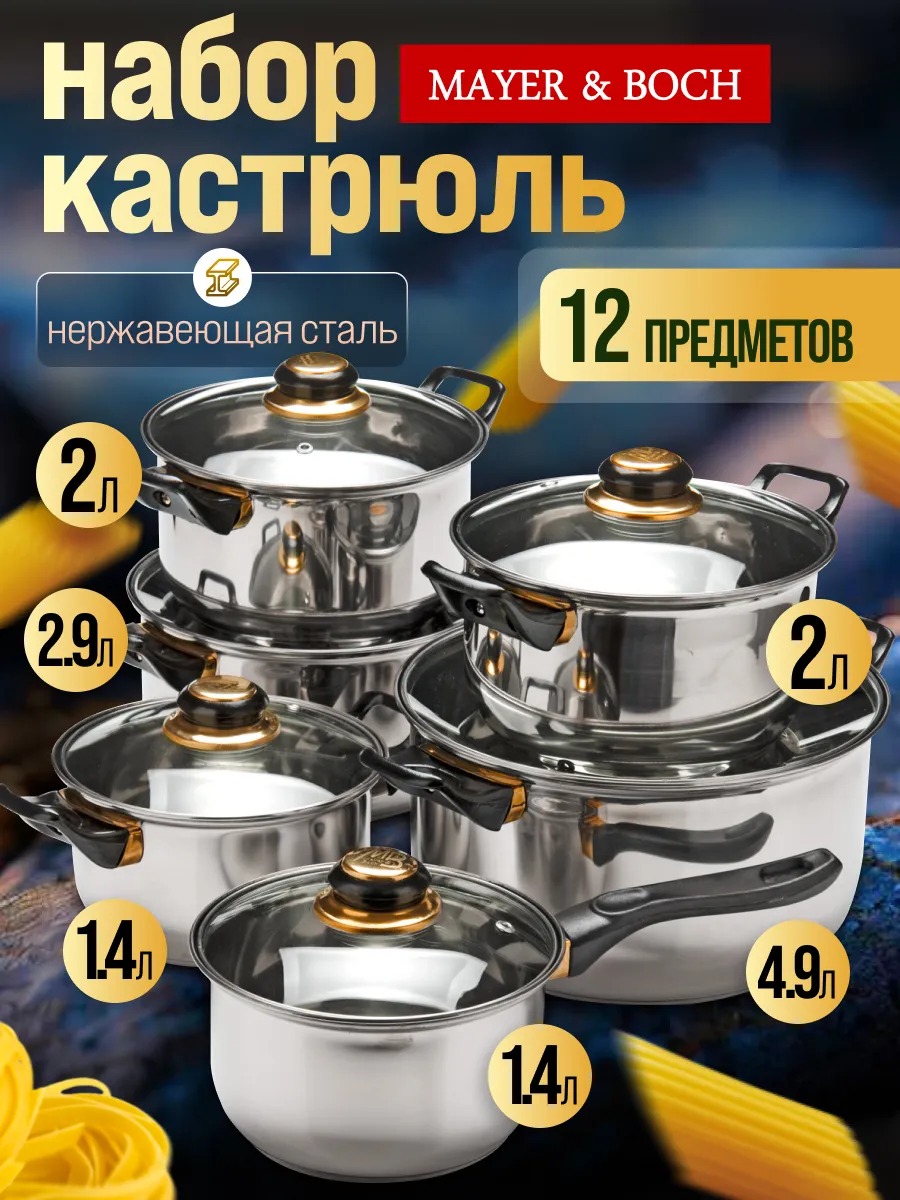 Набор кастрюль, из...