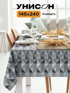 Скатерть тканевая на стол 145x240 см Унисон 249181500 купить за 1 007 ₽ в интернет-магазине Wildberries