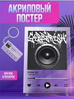 Spotify Спотифай постер интерьерный THE BOYZ — Gibberish