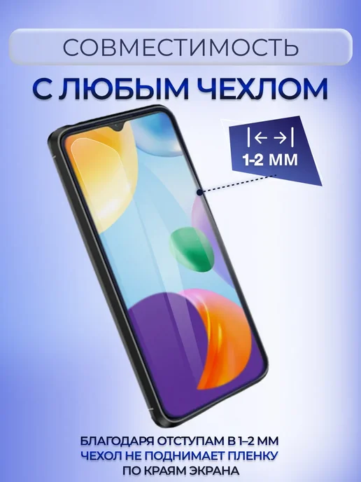 MURAWEI Гидрогелевая пленка глянцевая на Honor 200 Lite, 2 шт, 2 шт, фото 3